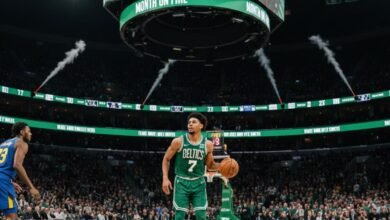Jaylen Brown Looks To Cap A Dominant Month With A Win In Utah, Even As Shocking Trade Rumors Link The Celtics To Anfernee Simons