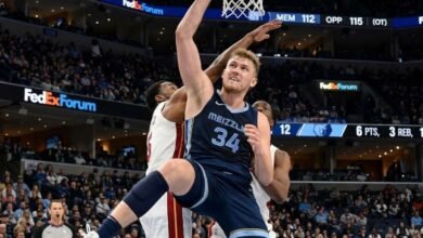 Jock Landale Returned From A Calf Injury To Post 6 Points And 3 Rebounds In 18 Minutes, Providing Much Needed Size For The Grizzlies Despite A Volatile Performance In An Overtime Loss