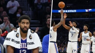 The 76ers Are Reeling From A Third Straight Loss After Paul George Was Held To 12 Points By The Thunder, Sparking Urgent Concerns About The Team's Offensive Chemistry And Star Integration.