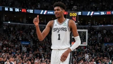 The Spurs Secured A Gritty 134 132 Win Over New York, But The Real Victory Was Victor Wembanyama Escaping A Non Contact Knee Injury With Only Minor Soreness