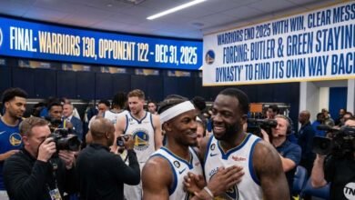 The Warriors Ended 2025 With A 130 122 Win And A Clear Message Jimmy Butler And Draymond Green Are Staying, Forcing The Fading Dynasty To Find Its Own Way Back To Contention