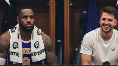 luka doncic powered the los angeles lakers - Image generated by AI for representational purposes.