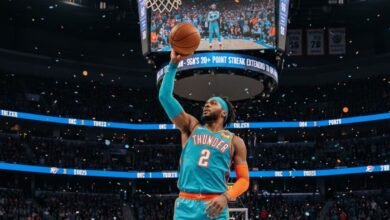 The Thunder Begin 2026 With A Dominant 29 5 Record As Sga Extends His 20 Point Scoring Streak To 105 Games In A Rout Of Portland