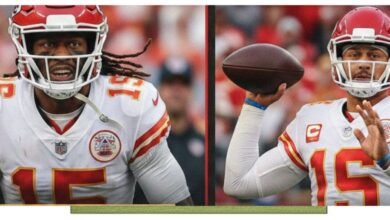 mahomes and the cheetah (1) - Image generated by AI for representational purposes.